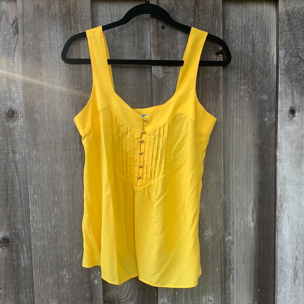 {Banana Republic} Yellow blouse tank